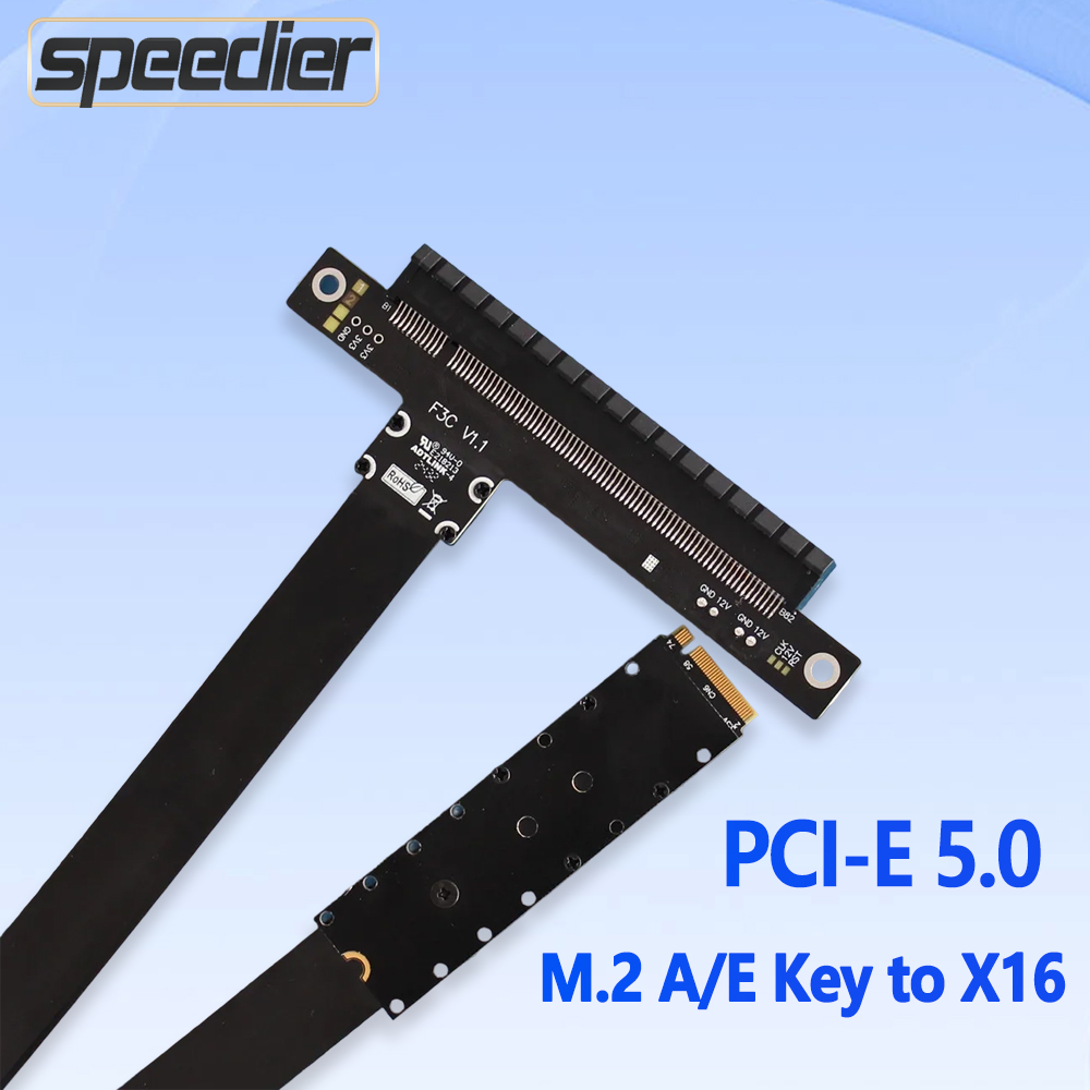 Pcie 5.0 Gpu Riser Cable - PCIe 5.0 X16 to M.2 NVMe